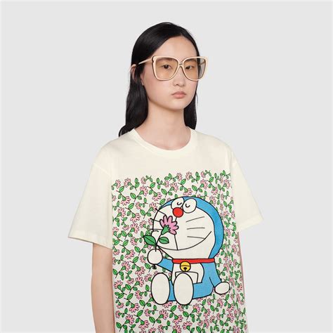 doraemon x gucci t-shirt price|Doraemon x Gucci colors.